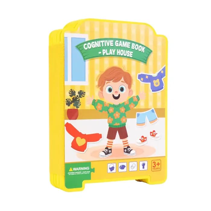 Habiller les Puzzles Montessori jouets changer de vêtements boîte de Puzzle jeux assortis Dressing e