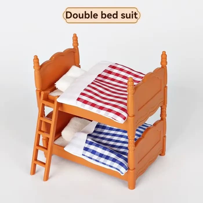 Maison de jeu simulée pour enfants, mini jouet, ornements