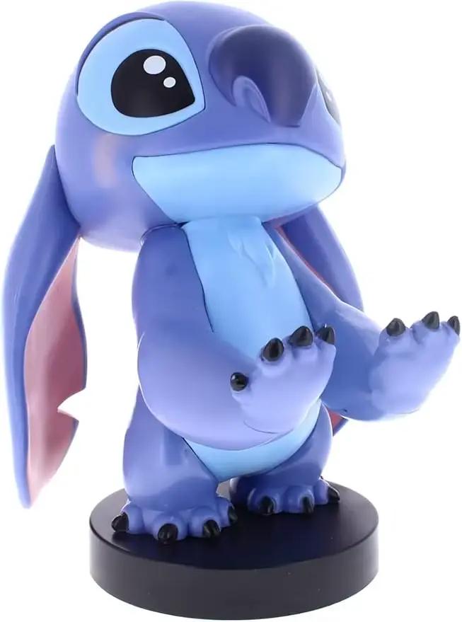 Lilo & Stitch câble Guy contrôleur Original et Support de téléphone Support Figure modèle à collecti