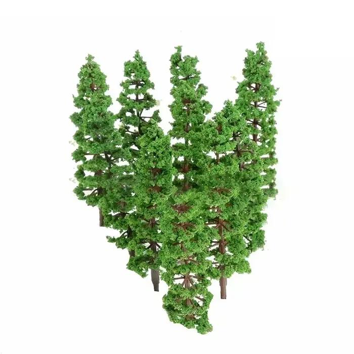 Kits de jouets, modèles d'arbres, échelle HO, aménagement paysager fait à la main, Mini chemin de fe