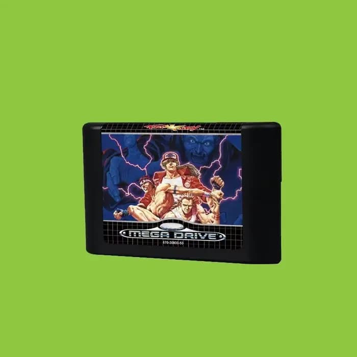 Cartouche de jeu Link 6 Fatal Fury I II version EUR pour console SEGA Mega Drive Genesis 16 bits, bo