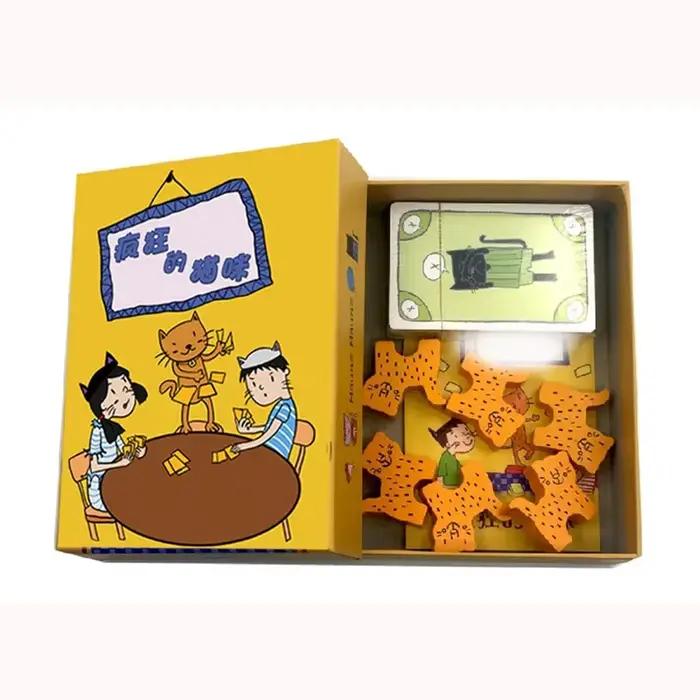Jeu de société Crazy Cat pour 2 à 5 joueurs, famille/fête, meilleur cadeau, Instructions de jeu de c