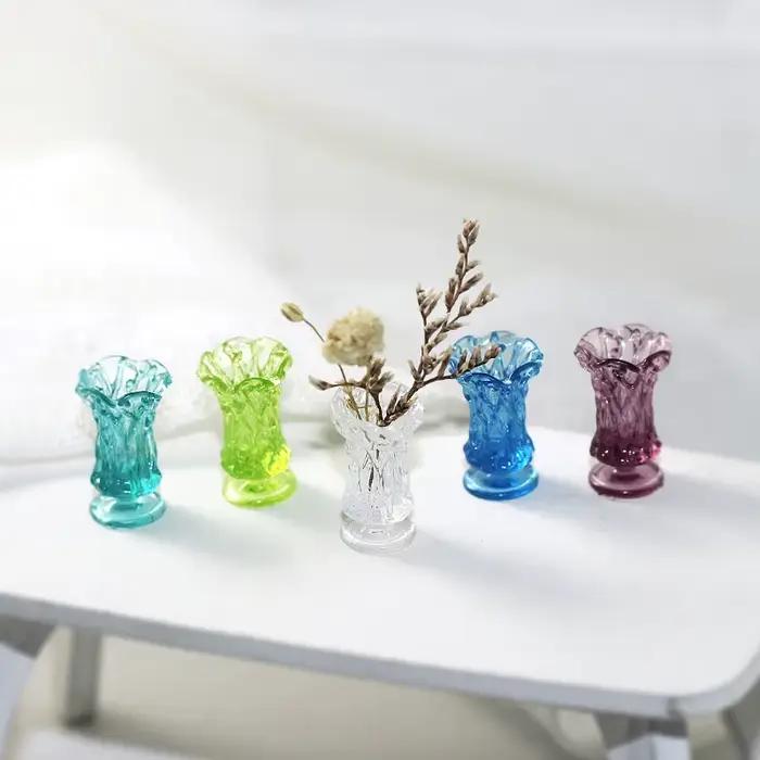 Vase/fleur l'inventaire pour herbe d OB11 1/12, accessoires de maison, mini poubelle, décoration de 