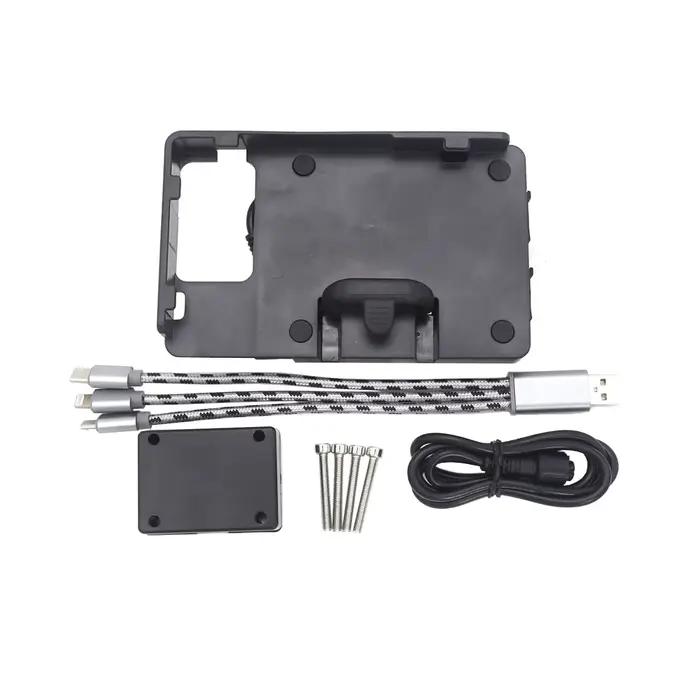 Navigateur GPS portable pour moto, chargeur de téléphone, procureur, navigation, BMW Runder GS, R 12
