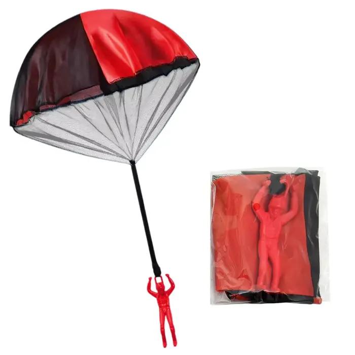 Parachutes jouets à lancer pour enfants, jeux d'extérieur à lancer à la main, parachutes figurines a
