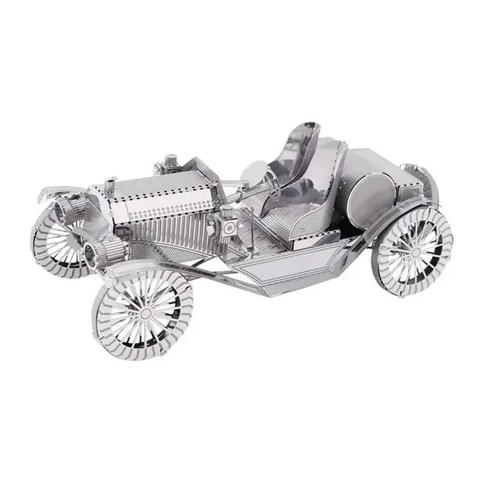 Puzzle 3D en métal vintage pour enfants, kits de modèles de bricolage, puzzles découpés au laser, jo