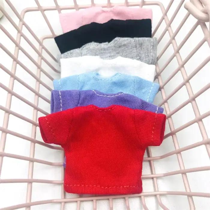 Vêtements de poupées OB11, 1 pièce, T-shirt décontracté, court et mignon, pour ob11,obitsu11,Molly,1