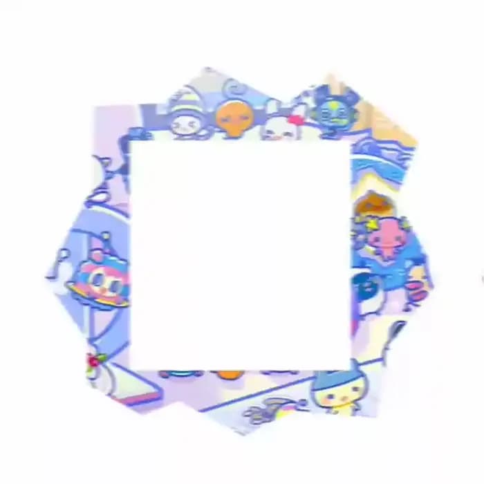 Tamagotchi Paradise Happy Park – peut être couvert avec panneau de papier, jouets de Collection, cad