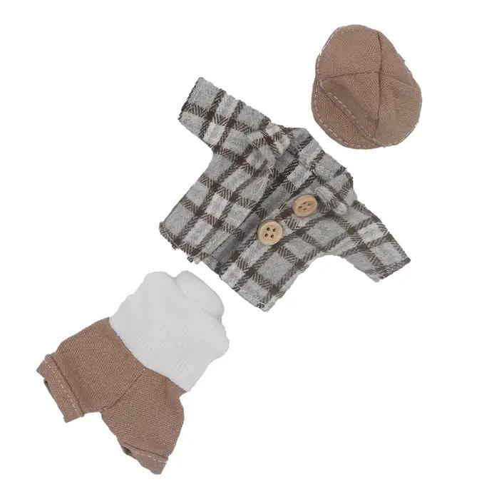 Nouveaux vêtements pour poupées 16 cm 15 cm Bjd vêtements chapeau jupe pull courte pour Mini poupée 