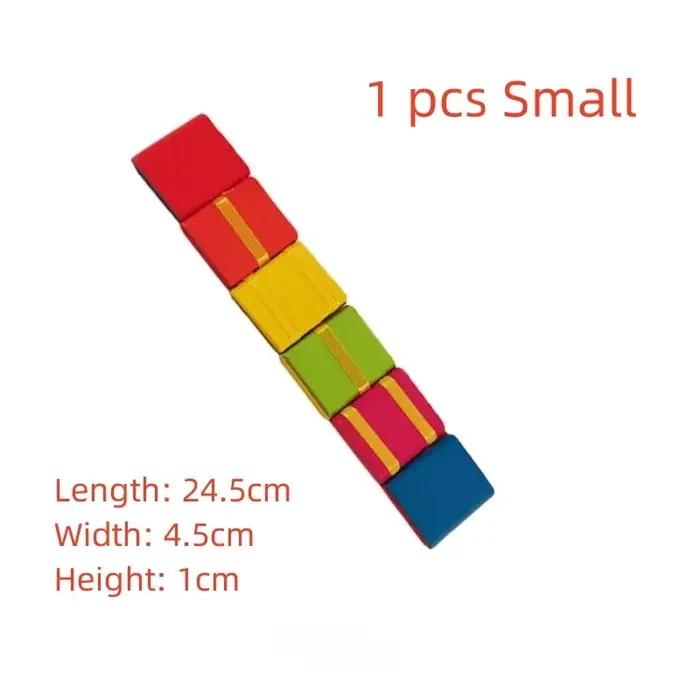 Jouets d'échelle rabattable d'illusion visuelle en bois-jouet de jeu en bois d'interaction Parent-en