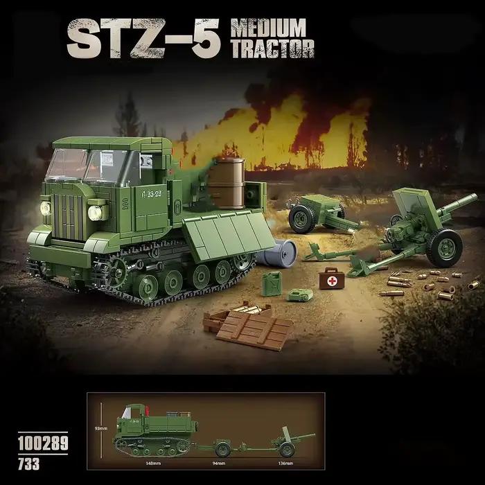 Modèles militaires classiques de chars d'assaut, Char Tiger, Véhicule à canon automoteur STZ-5, char