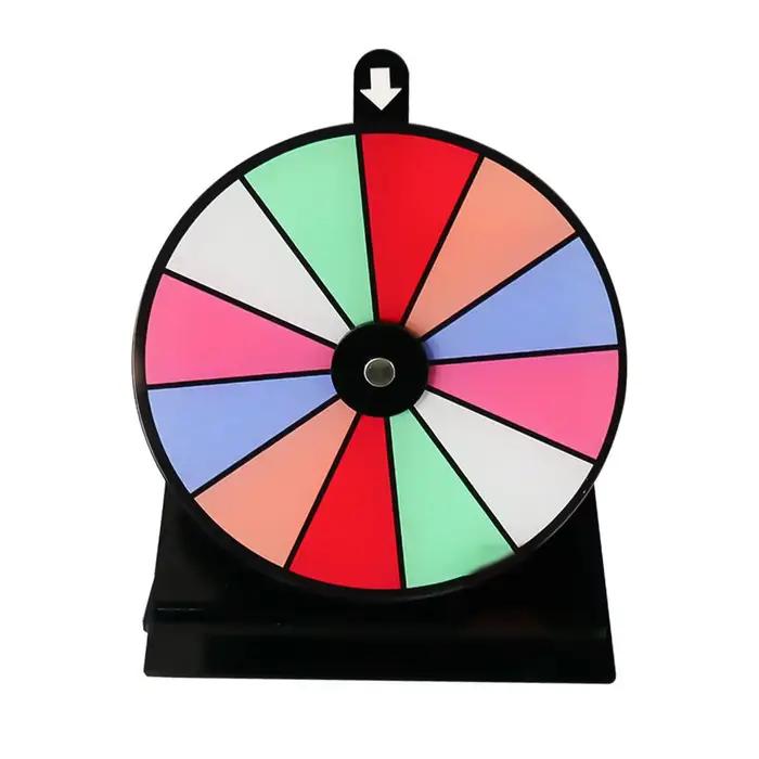 Jeu à boire à roue rotative avec support de base pour adultes, roue à roulette, roue de fortune pour