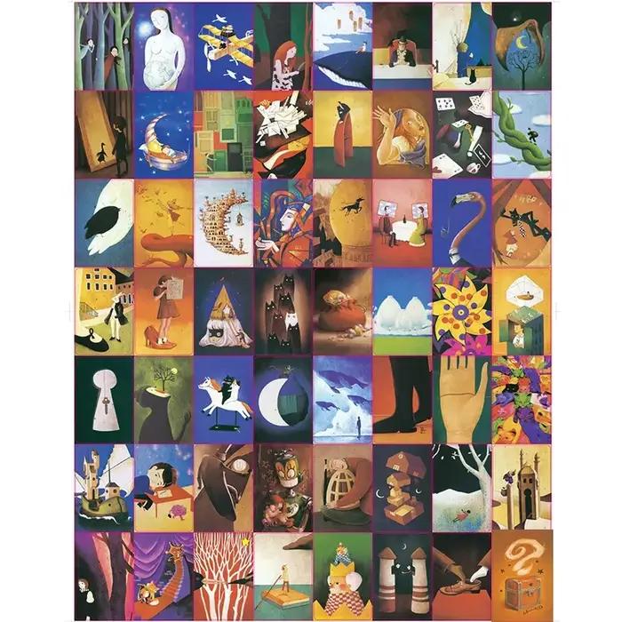 Illustrations Cartes Bleu Extension Version Jeux de Cartes