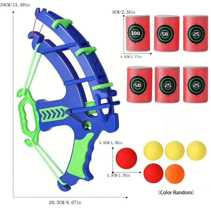 1 jeu de jouets adaptés aux activités intérieures et extérieures, y compris le sport, le saut, la pl