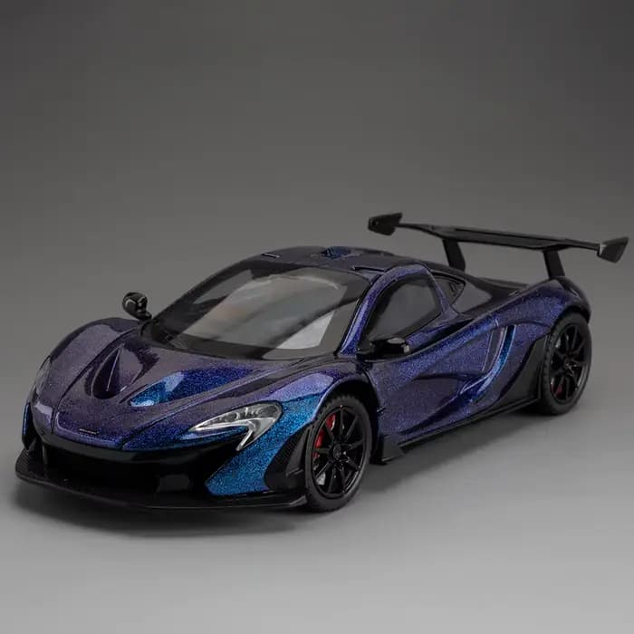 1:24 MCL P1 voiture de sport jouet modèles miniatures alliage moulé sous pression Super voiture reti