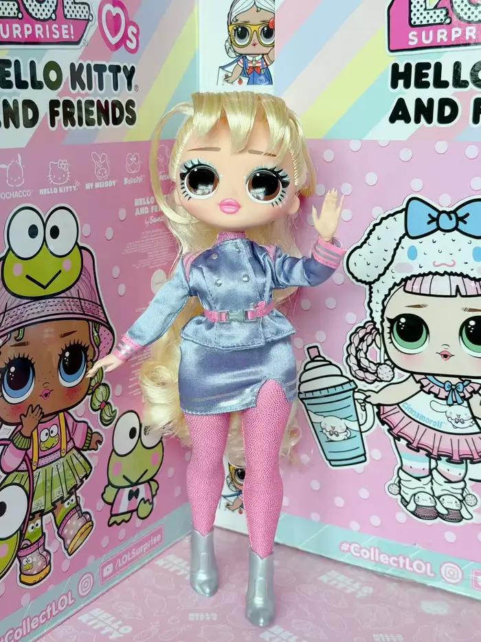 Poupée LOL 25 cm extra grande, sœur OMG, poupée mode, petit frère, articulations amovibles, robe DIY