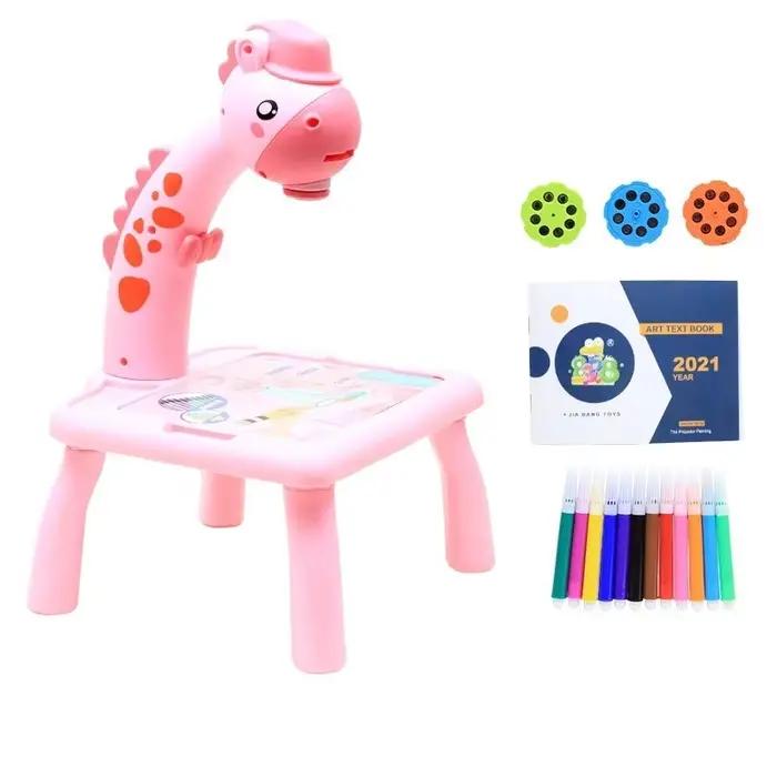 Mini projecteur Led, Table à dessin artistique, jouet lumineux pour enfants, planche de peinture, pe