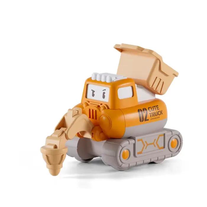 Bébé dessin animé jouet voiture Mini presse Go véhicules inertie retirer voitures Montessori éducati