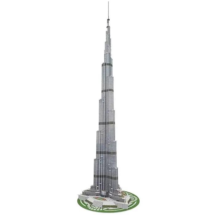 Burj Khalifa Tower 3D EPS papier Puzzle modèle de construction jouet les Émirats arabes unis célèbre