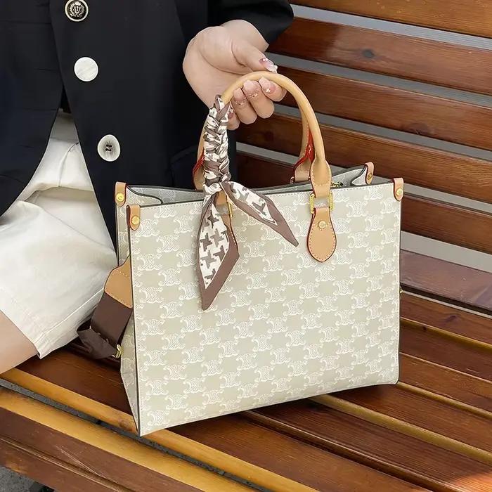 Sac à langer minimaliste unique et élégant, sac bandoulière pour femme, fourre-tout tendance pour le