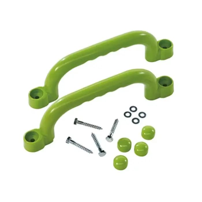 2 Pièces Accessoires de terrain de jeux : Poignées de préhension et poignées d'échelle pour aire de 