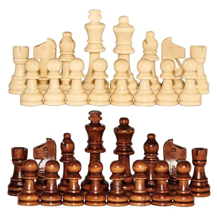 [SH] 32 pièces/ensemble, pièces d'échecs en bois de 2,2 pouces, jeu d'échecs international, accessoi