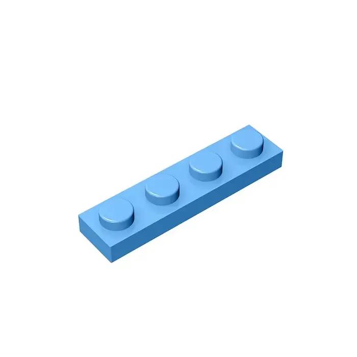 Gobricks GDS-504 plaque 1x4 compatible avec lego 3710 pièces de blocs de construction bricolage pour