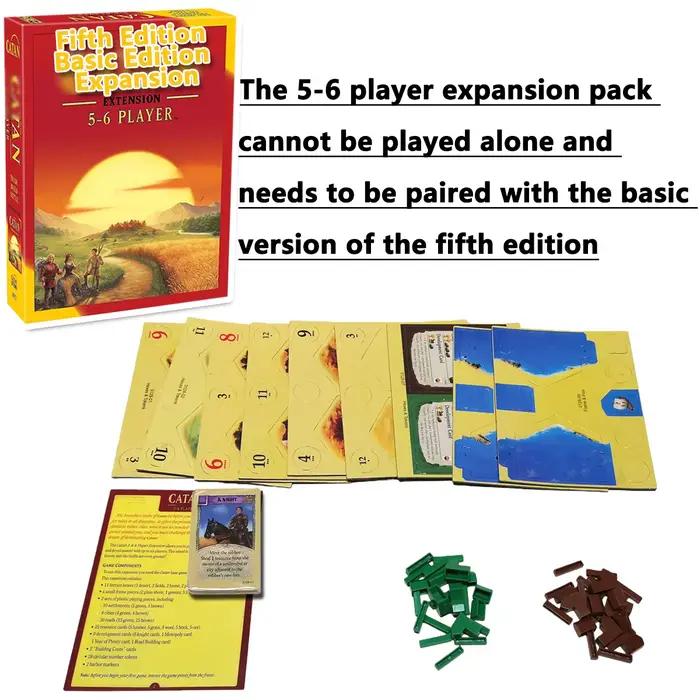 Jeu de société (5e édition) Échangez, construisez et colonisez dans le jeu de stratégie classique po