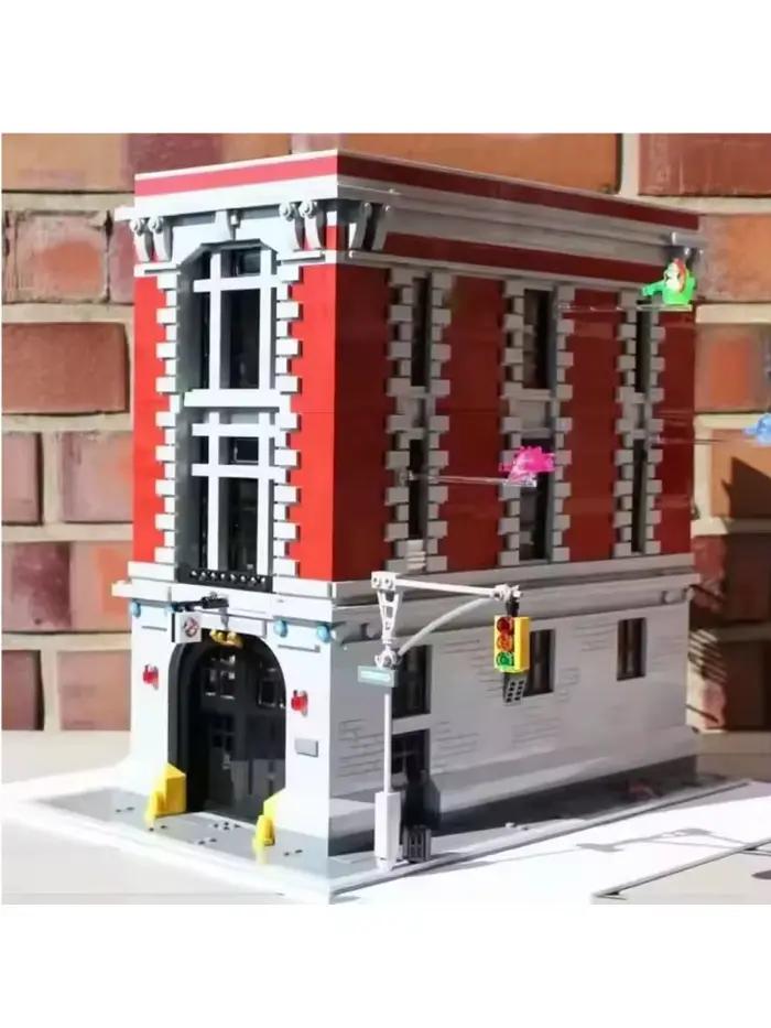 Spot Creative – Blocs de construction Ghostbusters, 4634 pièces, ensemble de briques pour station de