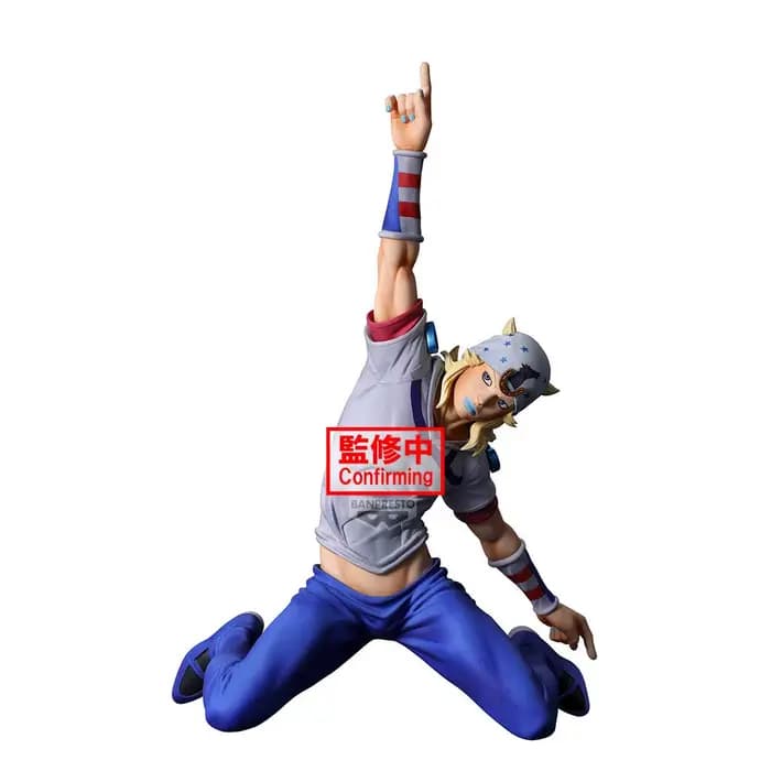 Figurines d'anime Banpresto Jojo's Bizarre Adventure Steel Ball Run, Johnny Joestar, Gyro Zeppeli, M
