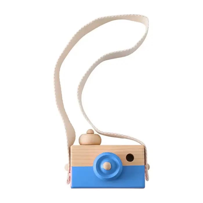 Jouets en bois pour bébés : Appareils photo, pendentifs, blocs Montessori, jouets DIY, cadeaux de pu