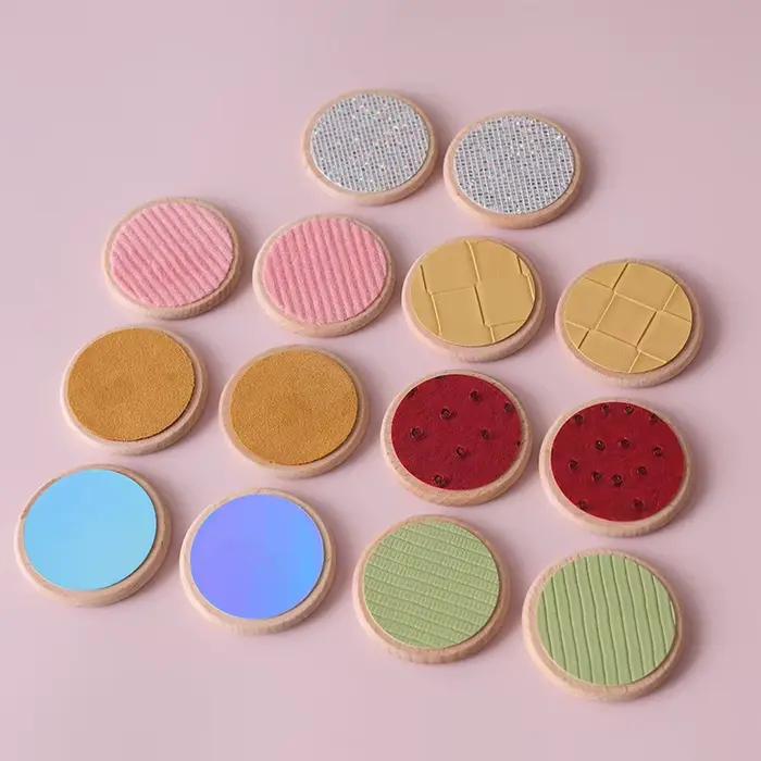 Tapis sensoriel sur le thème des animaux Montessori, patchs assortis texturés, colorés et interactif