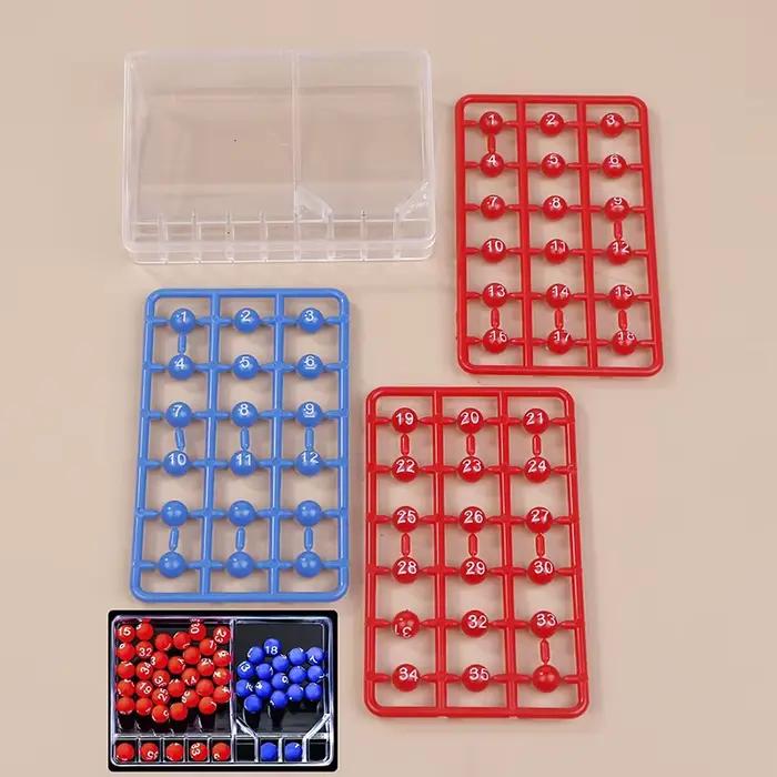 Mini jeux de Bingo de loterie, secouez la balle porte-bonheur, jouet de loterie porte-bonheur, Machi