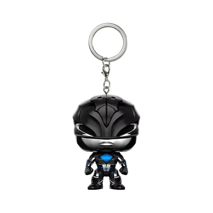 Porte-clés Power Rangers rouge bleu jaune rose noir, poupées en vinyle, Collection de figurines d'ac
