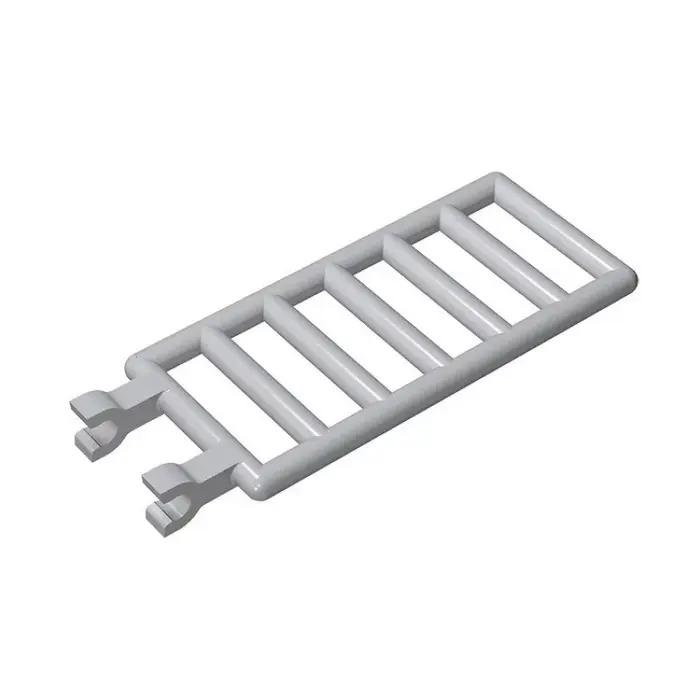 [24 pièces]【50g】 6020 7x3 Clôture trapézoïdale simple face avec pince, blocs de taille standard, piè
