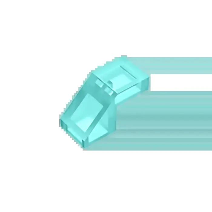 Gobricks GDS-1484 Pente 45 2 x 1 avec Découpe sans Goujon compatible 28192 pièces de jouets pour enf