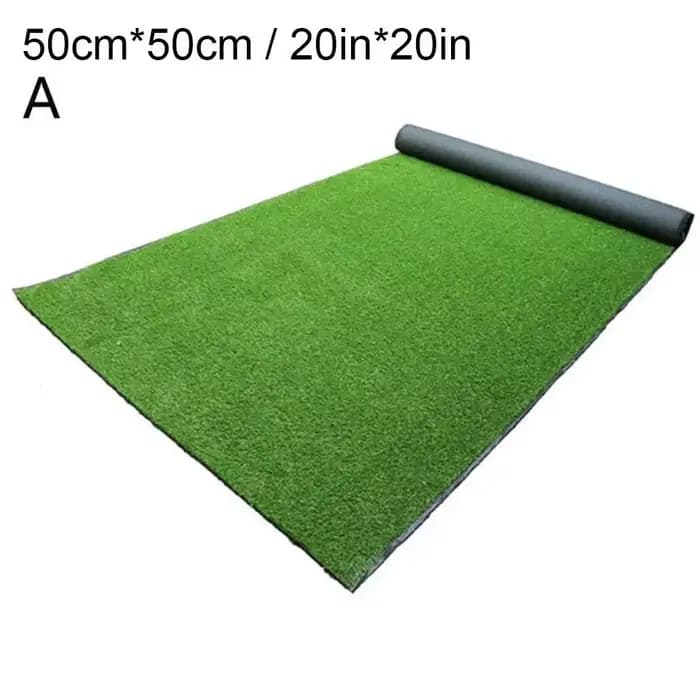 Tapis de pelouse artificielle coordonnante, simulation de fausse mousse, prairie, polymère vert enge