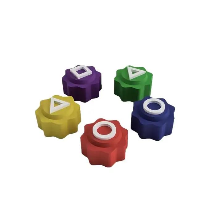 5 tamis jeu de capture de pierre ensembles de jeu folklorique coréen dés accessoires de jeu de fête 