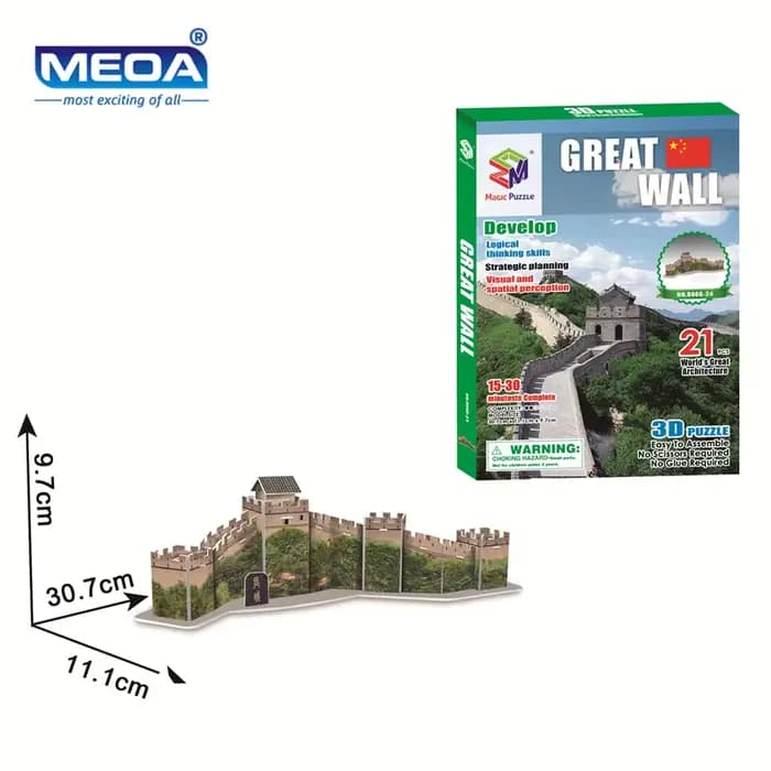 Globe/système solaire/architecture de renommée mondiale, Construction exotique, modèle de Puzzle 3D,