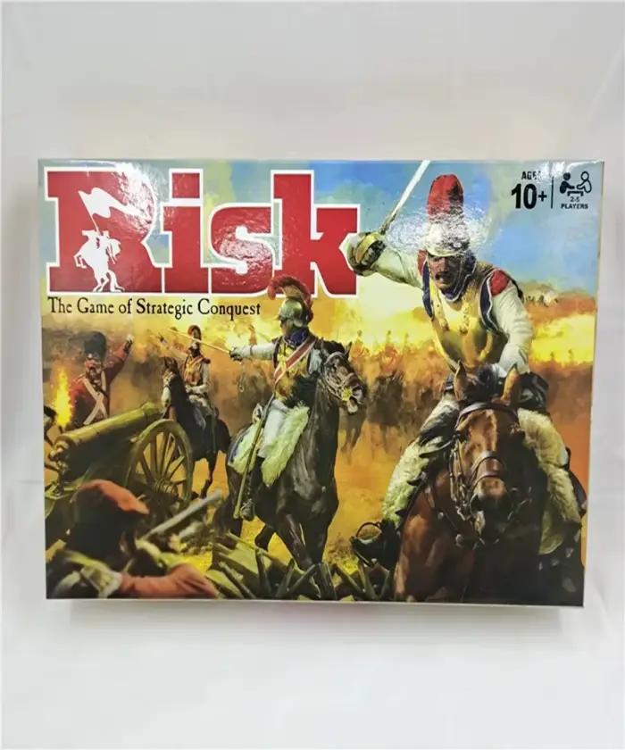 Jeu de société de stratégie RISK adapté à 2-5 joueurs, jeu de société de stratégie pour adolescents,