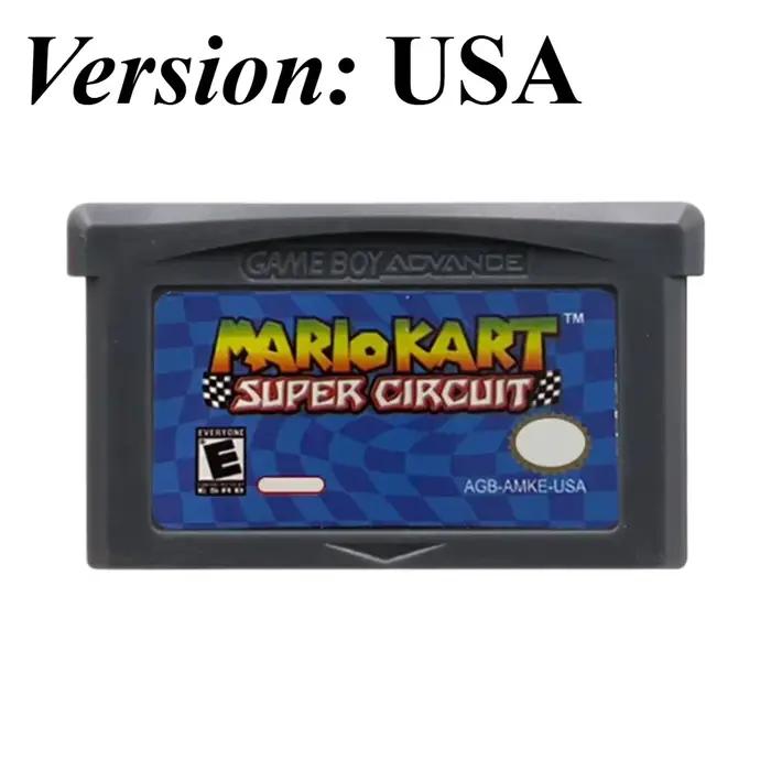 Cartouche de jeu GBA série Super Advance Kart Party Luigi Wario Yoshi's Island SP DS Lite Jeu vidéo 