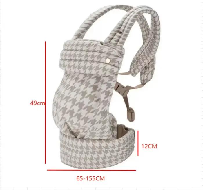 Porte-bébé multifonction respirant, sac à dos pour bébé, landau pour enfant en bas âge, bretelles en