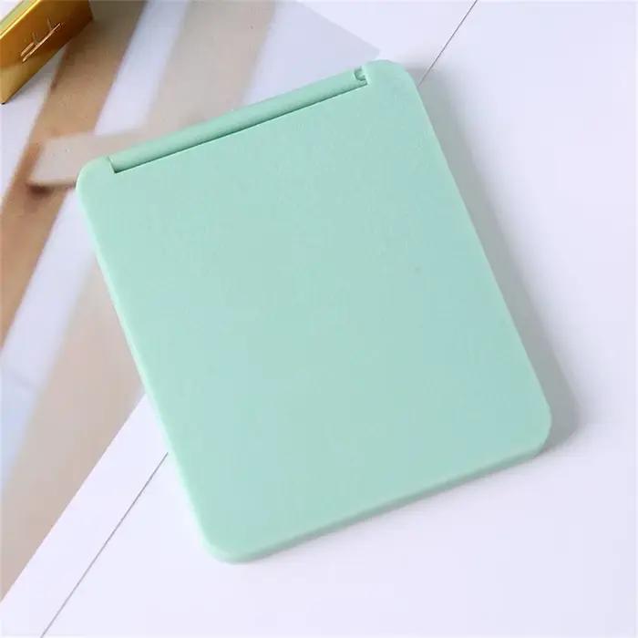 Miroir de maquillage pliable, Portable, Double face, pour dortoir d'étudiants, bureau, petit cadeau,