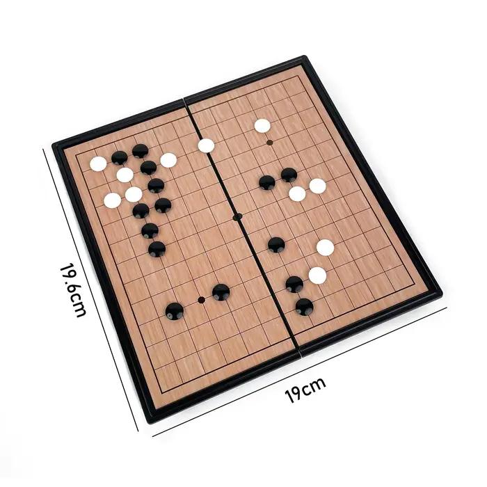 Jeu de Go 13x13 : Ensemble de Table Portable Classique pour Voyage, Plateau de Baduk Weiqi Tradition