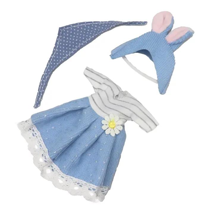 Nouveaux vêtements pour poupées 16 cm 15 cm Bjd vêtements chapeau jupe pull courte pour Mini poupée 