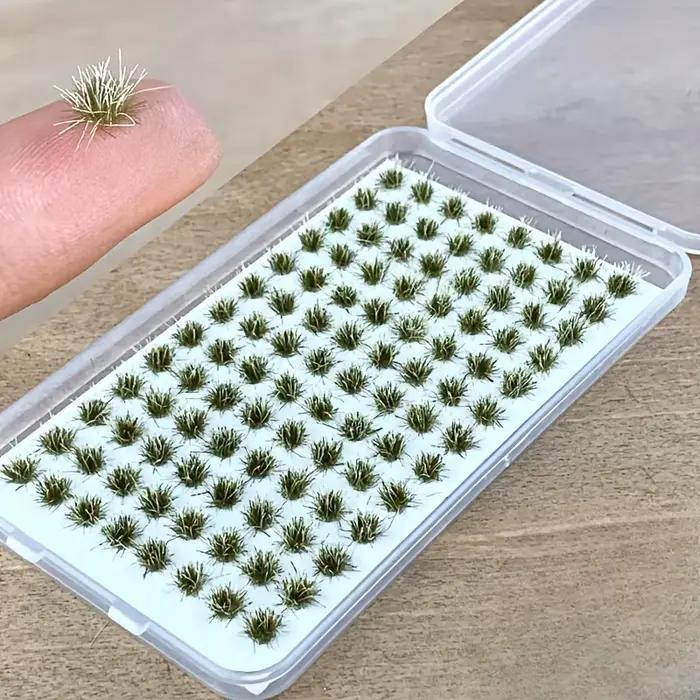 104 pièces/paquet touffe d'herbe statique, modèle touffes d'herbe Kit de modèle de Terrain modèle de