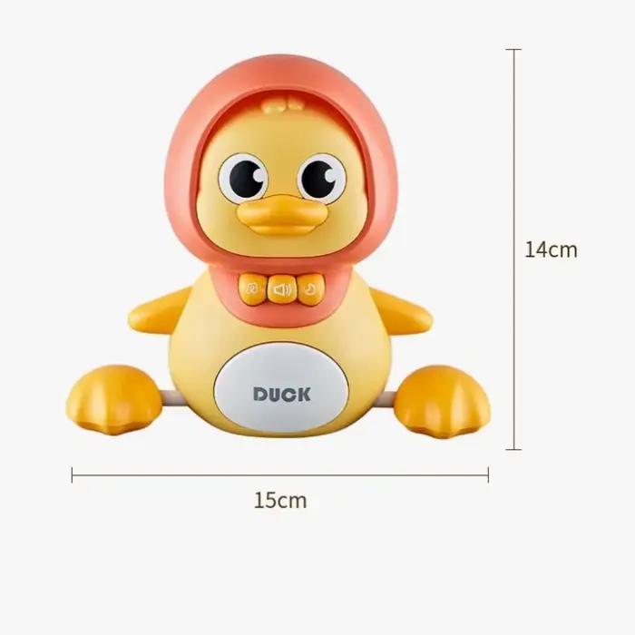 Jouets rampants pour bébé, jouets musicaux de marche en canard, jouet interactif d'apprentissage pré