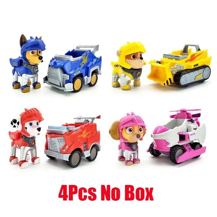 Paw Patrol – jouet chevaliers de sauvetage, tour de garde du quartier général, tour de contrôle, fig