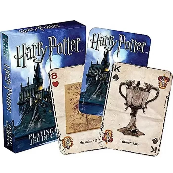 54 pièces/ensemble Harry Potter : Jeu de cartes, figurines, badges et jouets de divertissement sur l