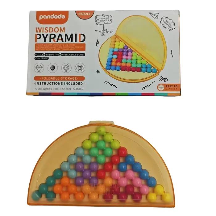 Cubes créatifs, jeu de société éducatif, difficulté multi-niveaux pour l'entraînement à la pensée lo